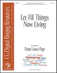 Let All Things Now Living Handbell sheet music cover